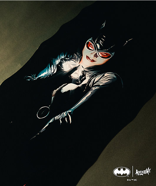 Welcome x Batman 10.0" Catwoman Skateboard Deck