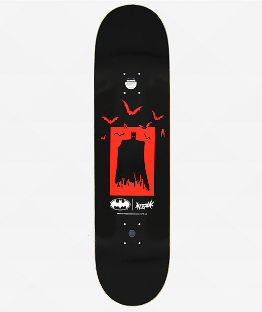 Welcome x Batman Bat Flames 8.5" Skateboard Deck