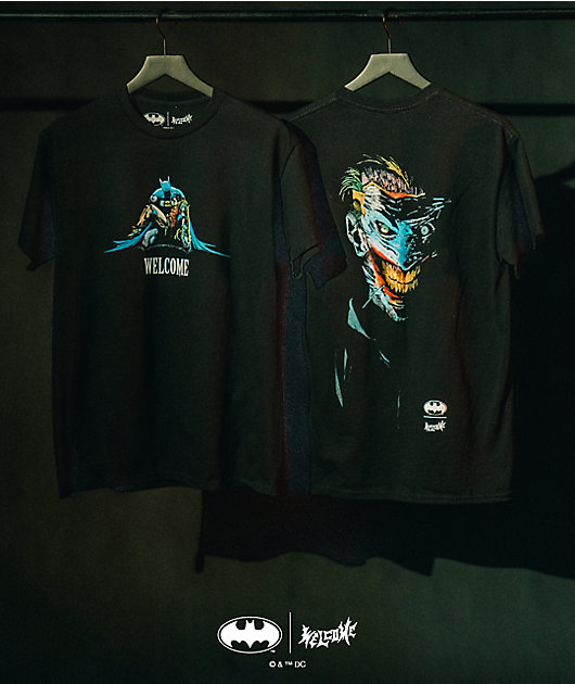 Welcome x Batman Death In The Family Black T-Shirt | Zumiez