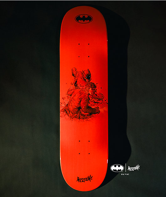 Welcome x Batman Knockout 8.25" Skateboard Deck