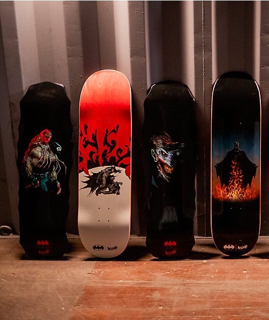 Welcome x Batman Knockout 8.25" Skateboard Deck