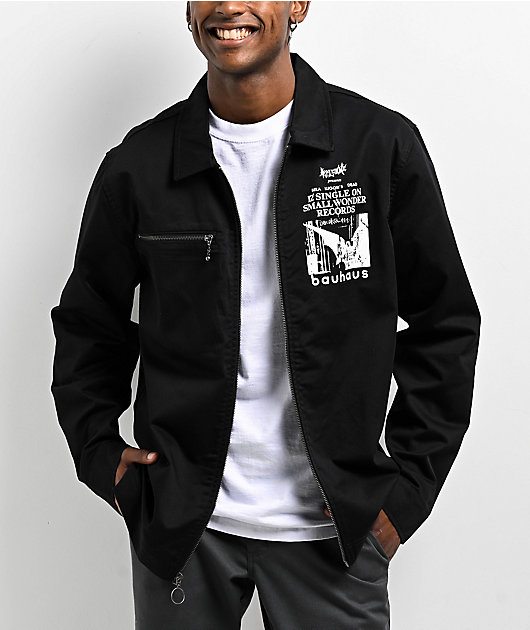 Welcome x Bauhaus Undead Black Work Jacket | Zumiez Welcome x Bauhaus Undead Black Work Jacket | Zumiez