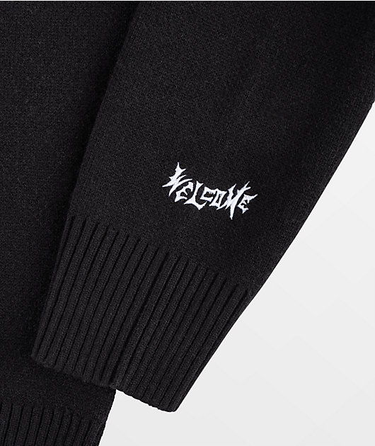 Welcome x Beetlejuice Lydia Black Sweater | Zumiez