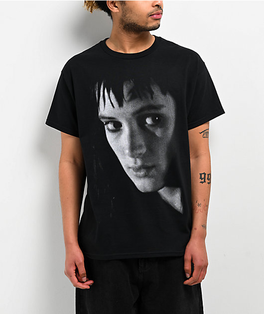 Welcome x Beetlejuice Lydia Black T-Shirt | Zumiez