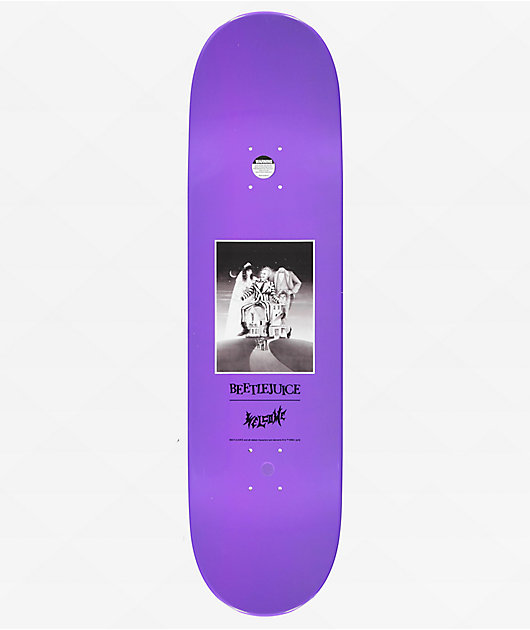 Welcome x Beetlejuice Showtime 8.5" Skateboard Deck