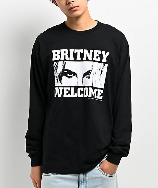 Welcome x Britney Spears Till The World Ends Black Long Sleeve T-Shirt