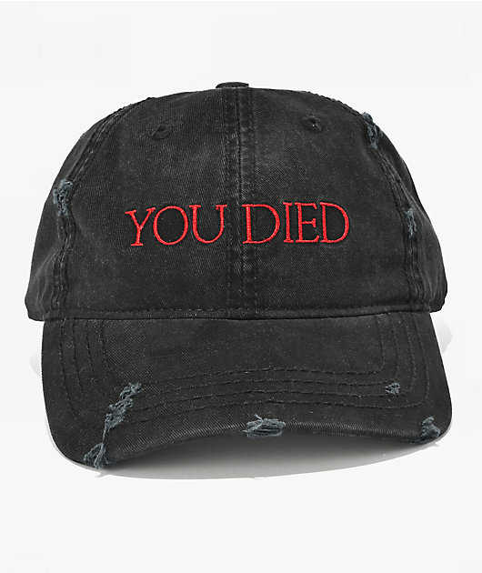 Welcome x Dark Souls Black Snapback Hat