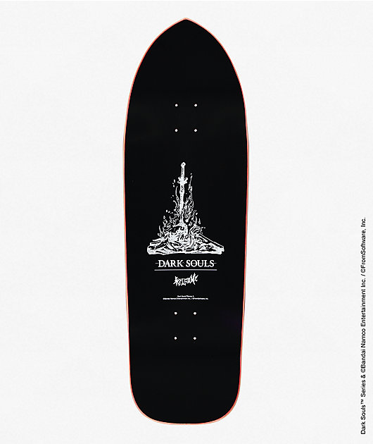 Welcome x Dark Souls Cinders Crossbone 10.5 Skateboard Deck