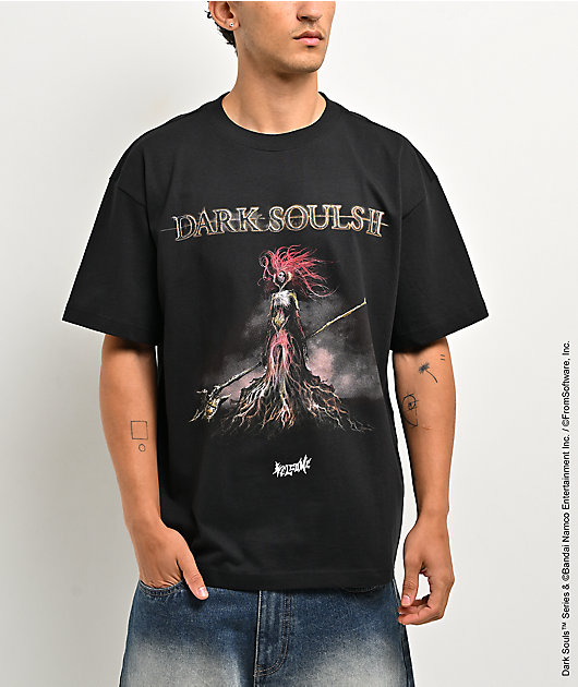 Welcome x Dark Souls Elana Black T-Shirt