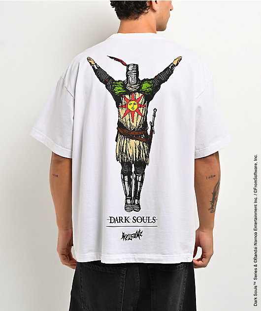 Welcome x Dark Souls Solaire White T-Shirt
