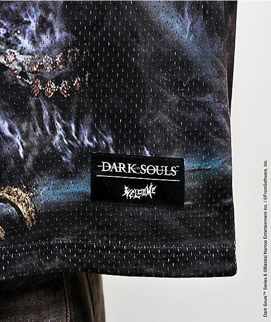 Welcome x Dark Souls Wolnir Black Football Jersey