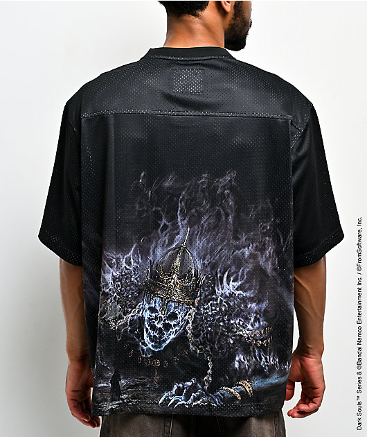 Welcome x Dark Souls Wolnir Black Football Jersey