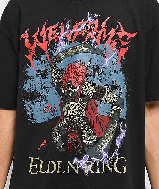 Welcome x Elden Ring Radahn Black T-Shirt