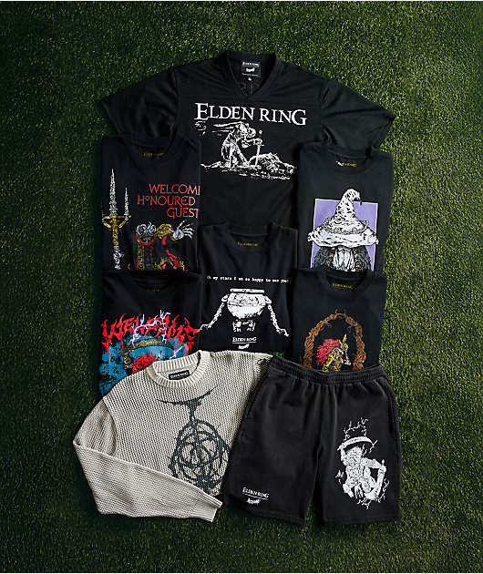 Welcome x Elden Ring Radahn Charcoal Sweat Shorts