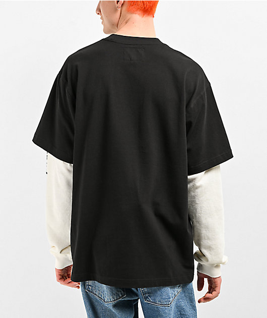 Welcome x Nine Inch Nails Heresy Black 2fer Long Sleeve T-Shirt