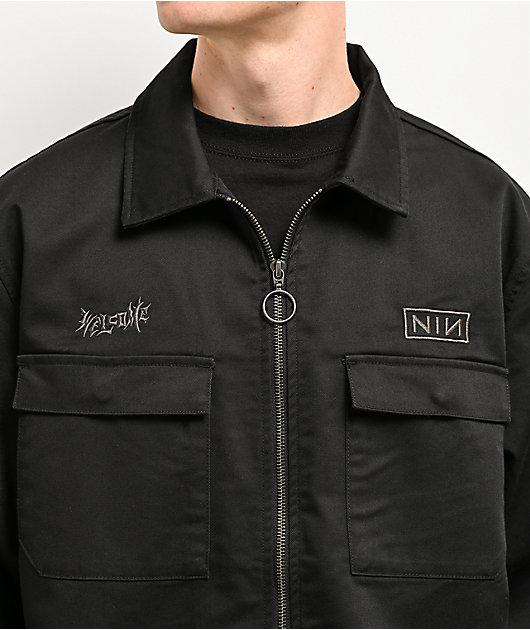 Welcome x Nine Inch Nails Ruiner Black Work Jacket