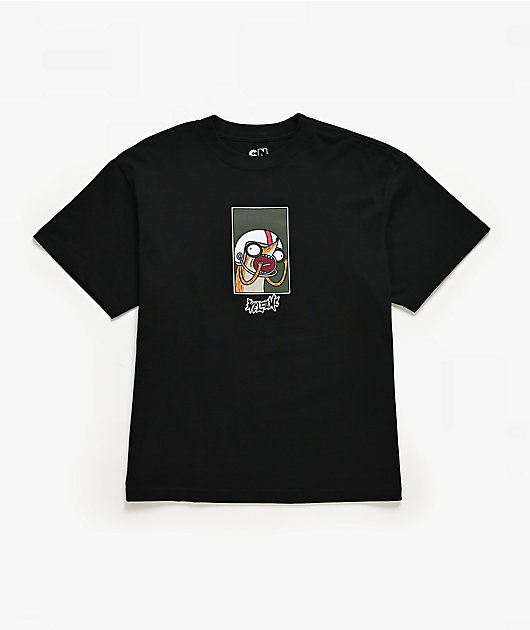 Welcome x Regular Show Rigby Black T-Shirt
