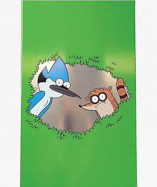 Welcome x Regular Show Shrub 8.5" Skateboard Deck