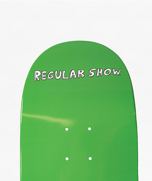 Welcome x Regular Show Shrub 8.5" Skateboard Deck