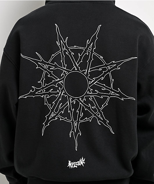 Welcome x Slipknot Nonogram Black Zip Hoodie