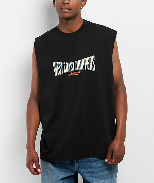 West Coast Choppers Motorcycle Black Tank Top