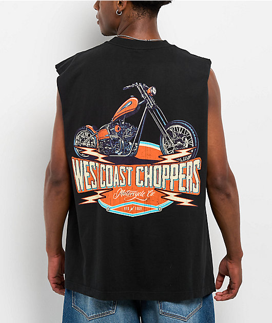 West Coast Choppers Motorcycle Black Tank Top | Zumiez