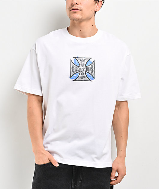 West Coast Choppers Scorched White T-Shirt