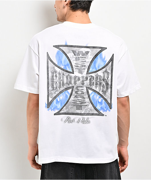 West Coast Choppers Scorched White T-Shirt