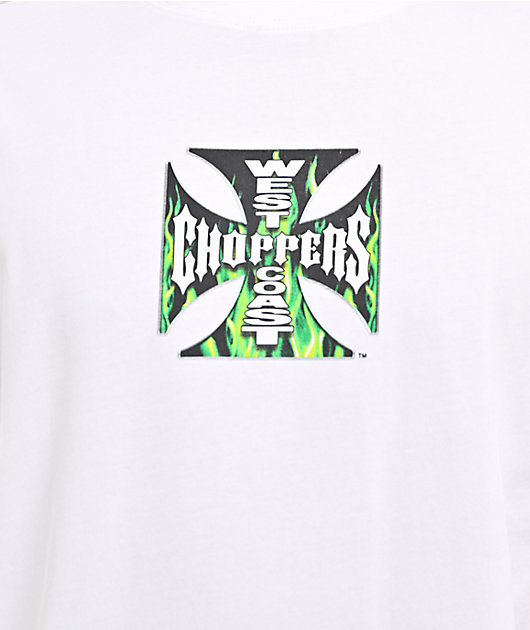 West Coast Choppers Weathered White T-Shirt