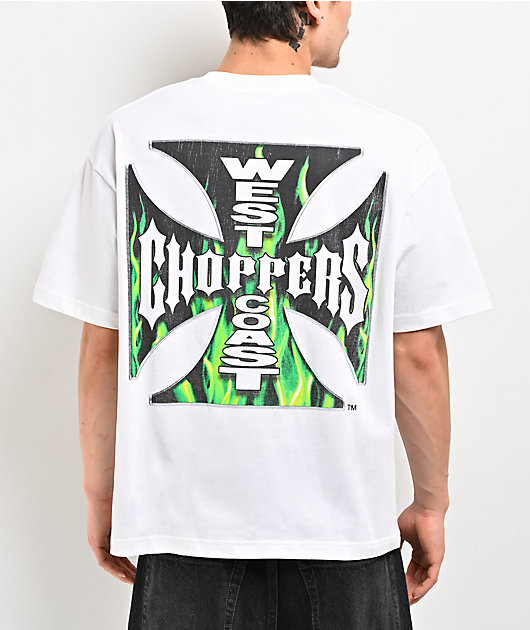 West Coast Choppers Weathered White T-Shirt