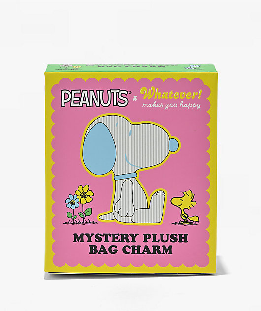 Whatever! x Peanuts Snoopy Sherbet Spring Corduroy Bag Charm Blind Box
