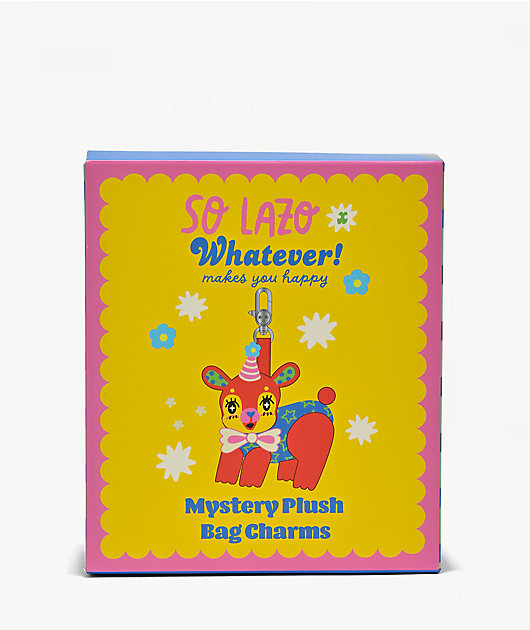 Whatever! x So Lazo Party Animals Plush Bag Charm Blind Box