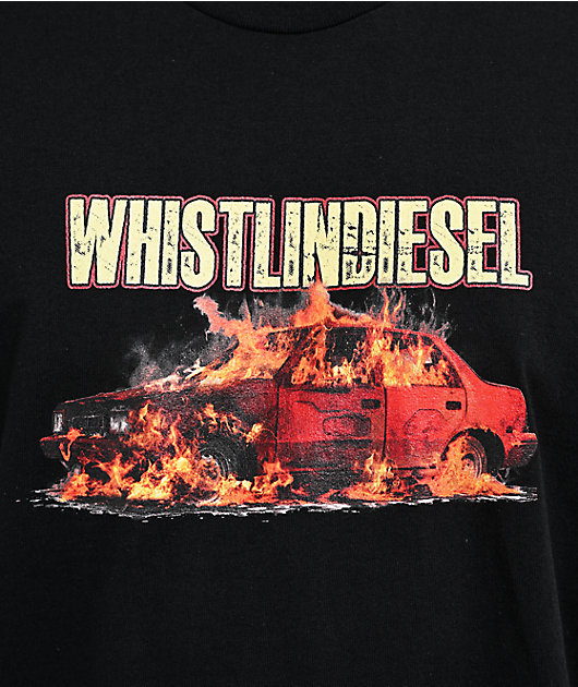WhistlinDiesel Burnout Black T-Shirt
