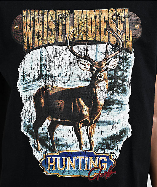 WhistlinDiesel Hunting Club Black T-Shirt