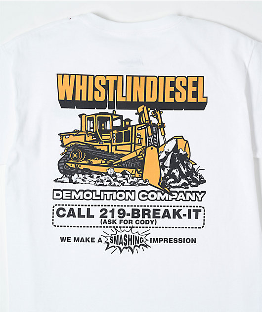 WhistlinDiesel Kids Break It White T-Shirt | Zumiez WhistlinDiesel Kids Break It White T-Shirt | Zumiez