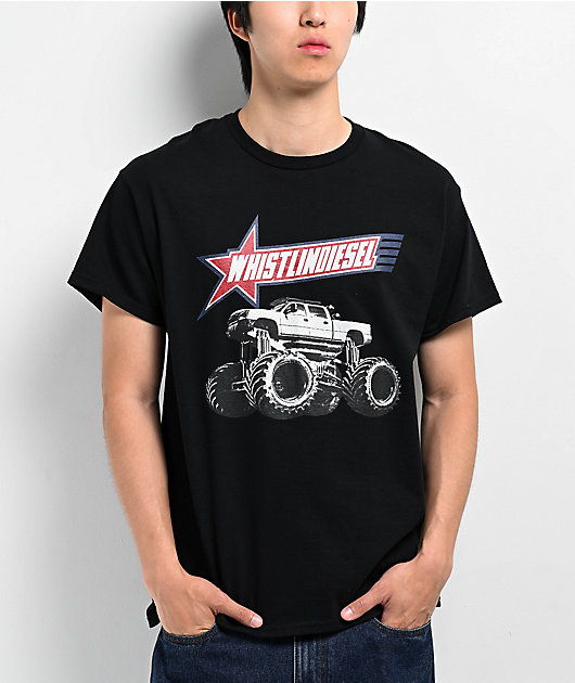 WhistlinDiesel Monstermax Black T-Shirt | Zumiez