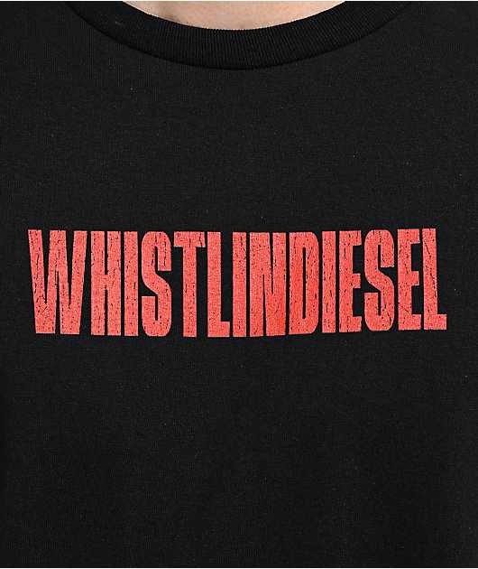 WhistlinDiesel The Movie Black Long Sleeve T-Shirt