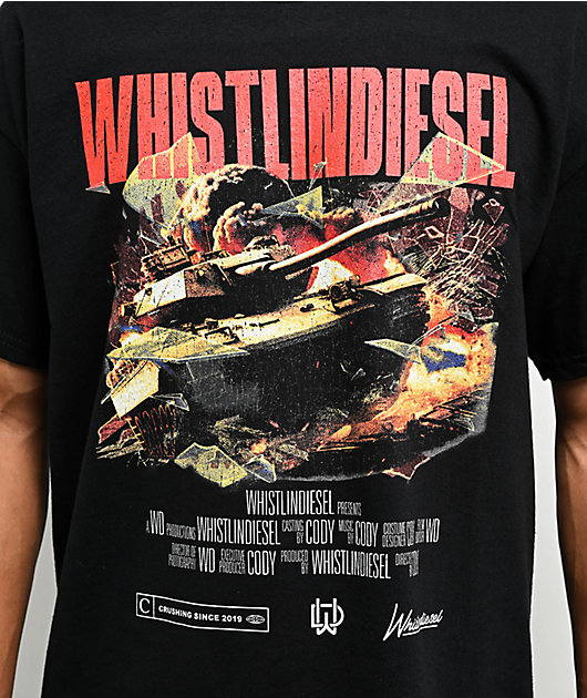 WhistlinDiesel The Movie Black T-Shirt