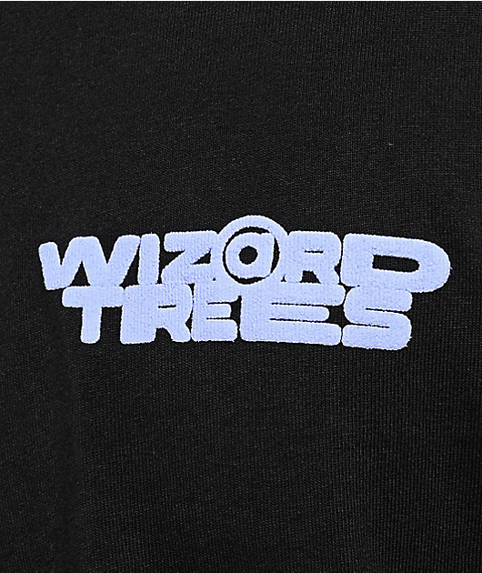 Wizard Trees Born + Grown Black T-Shirt
