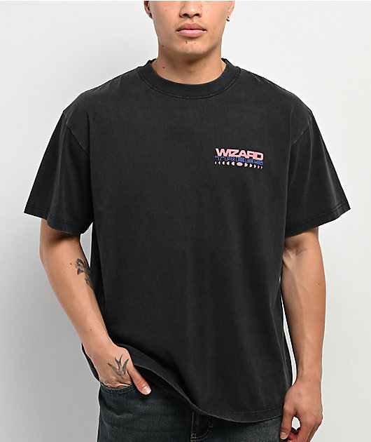 Wizard Trees Born And Grown Black Wash T-Shirt