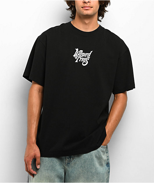 Wizard Trees Garden To Grinder Black T-Shirt