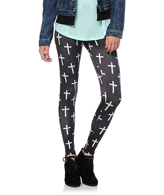 شينكان يدمر حديث cross leggings 