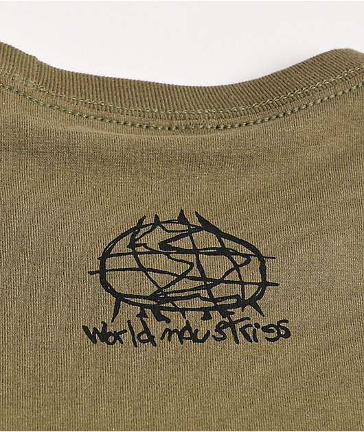 World Industries Banner Olive T-Shirt