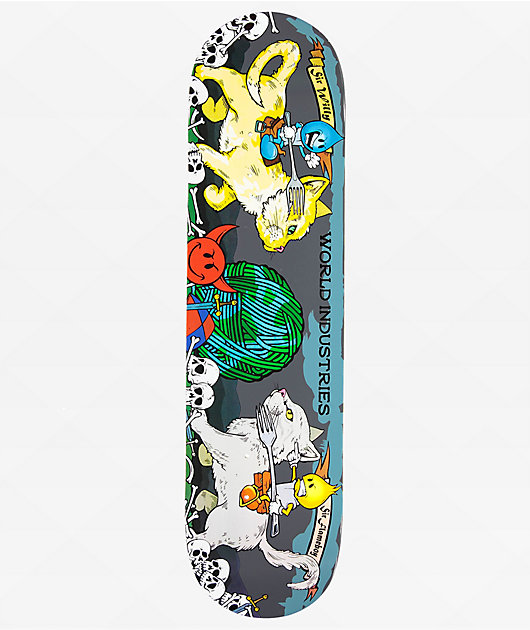 World Industries Cats 8.0" Skateboard Deck