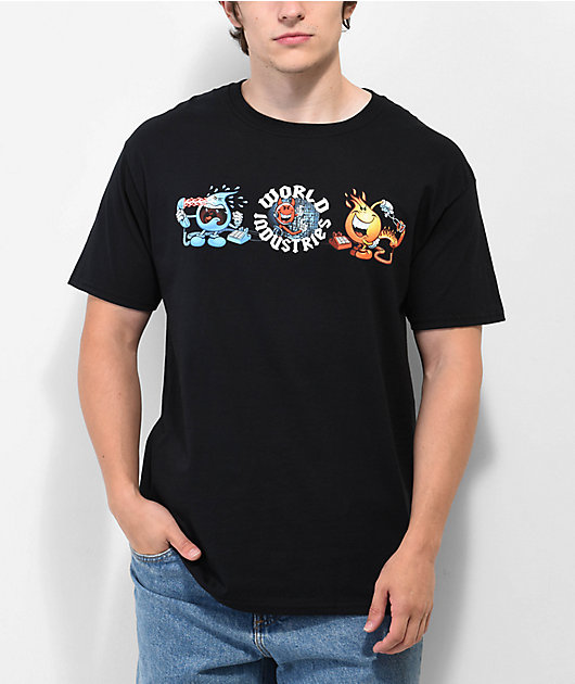 World Industries Crank Call Black T-Shirt | Zumiez