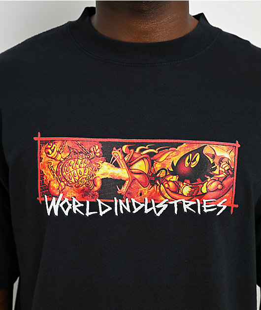 World Industries D&D Black T-Shirt