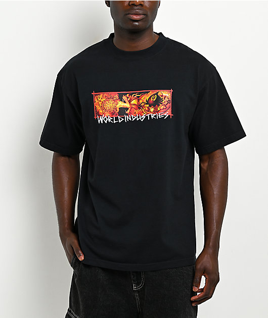 World Industries D&D Black T-Shirt