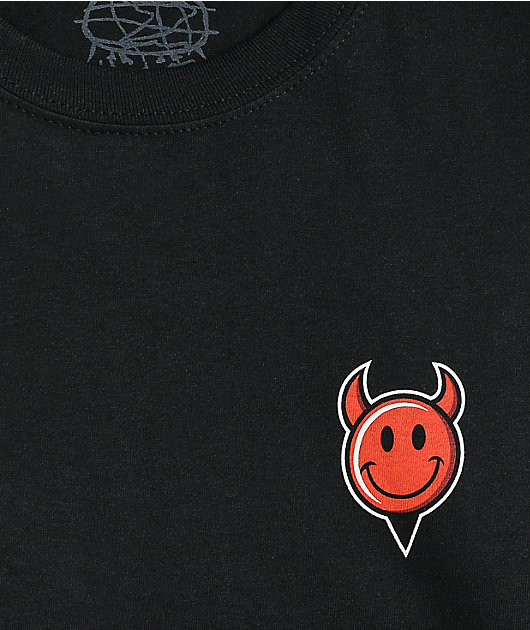 World Industries Devil Smile Black Long Sleeve T-Shirt