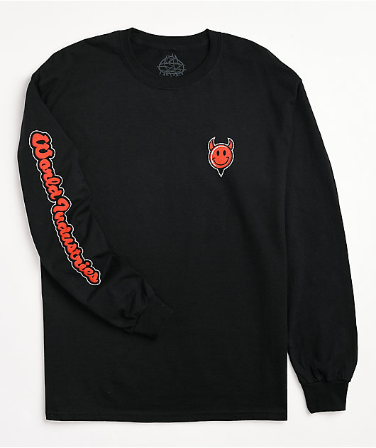 World Industries Devil Smile Black Long Sleeve T-Shirt