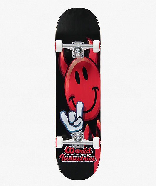 World Industries Devilman Wrap 8.5" Skateboard Complete